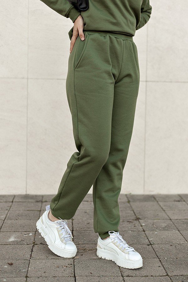 Calça moletom sale verde militar